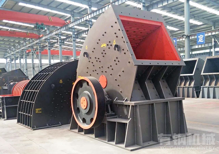 青石磕石機(jī)用重錘破，一次成型效率高