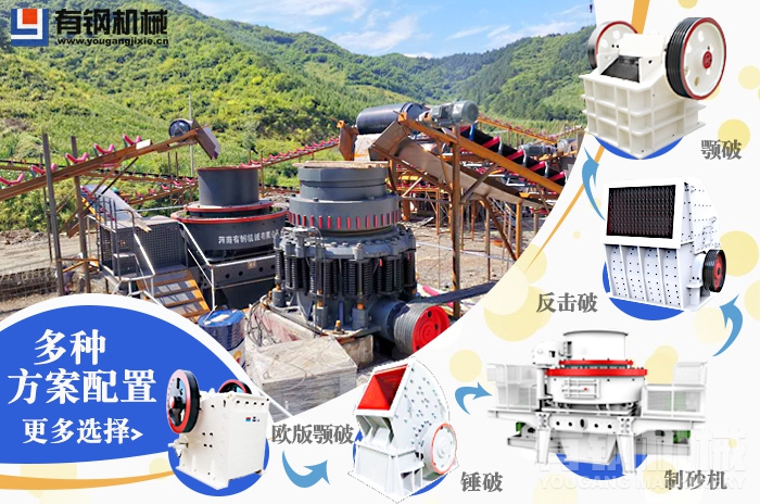 1000噸碎石機全套多少錢